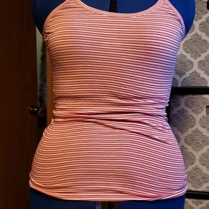 4 pack of racerback stripe tanks